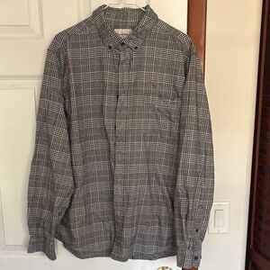 Men's Lightweight Flannel Shirt, XL